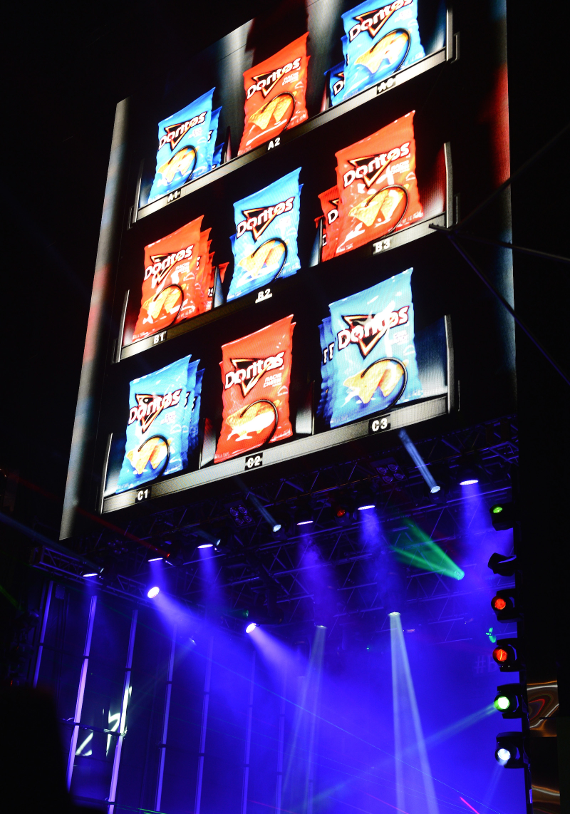 Doritos SXSW stage, 2013. Image via Getty